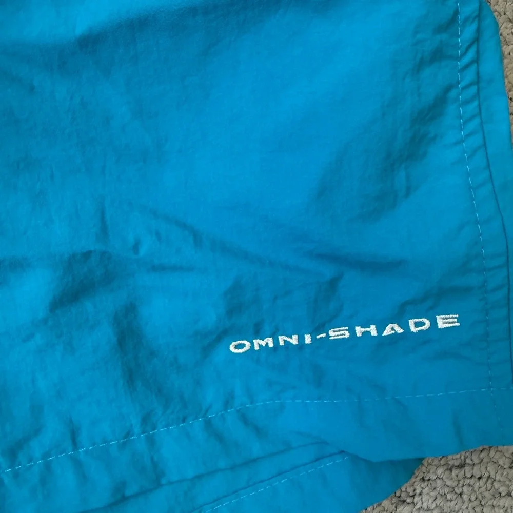 Columbia PFG Backcast III Blue Water Shorts Mens XL‎ Omni-Shade Fishing Swim